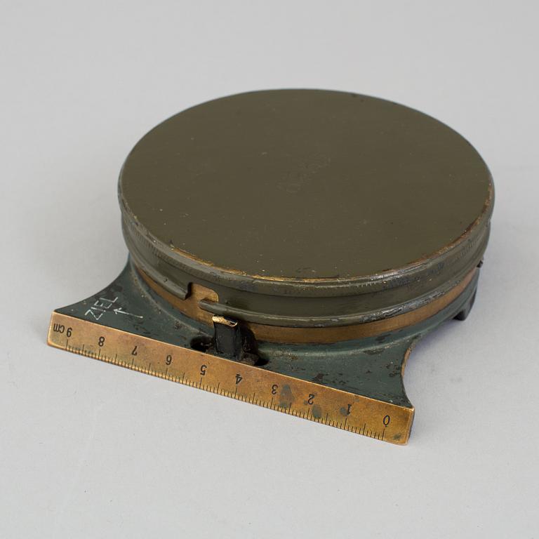 MÄTINSTRUMENT, Carl Zeiss, Jena, för den Tyska armén, 1900-talets första hälft.