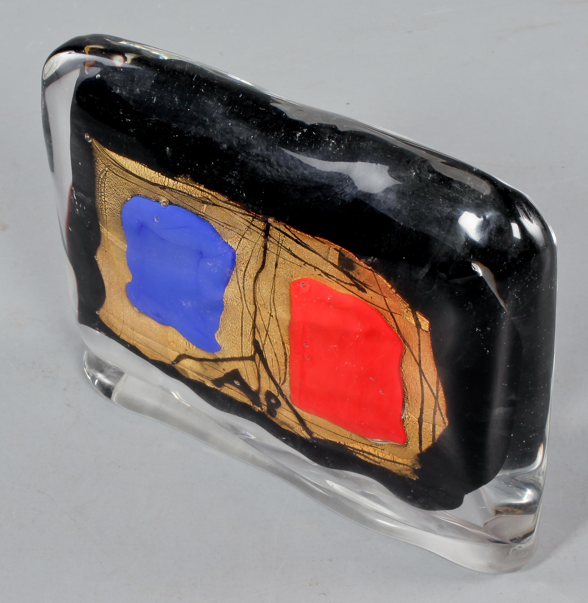 JAMES COIGNARD, skulptur, glas, signerad och numrerad 13/30.