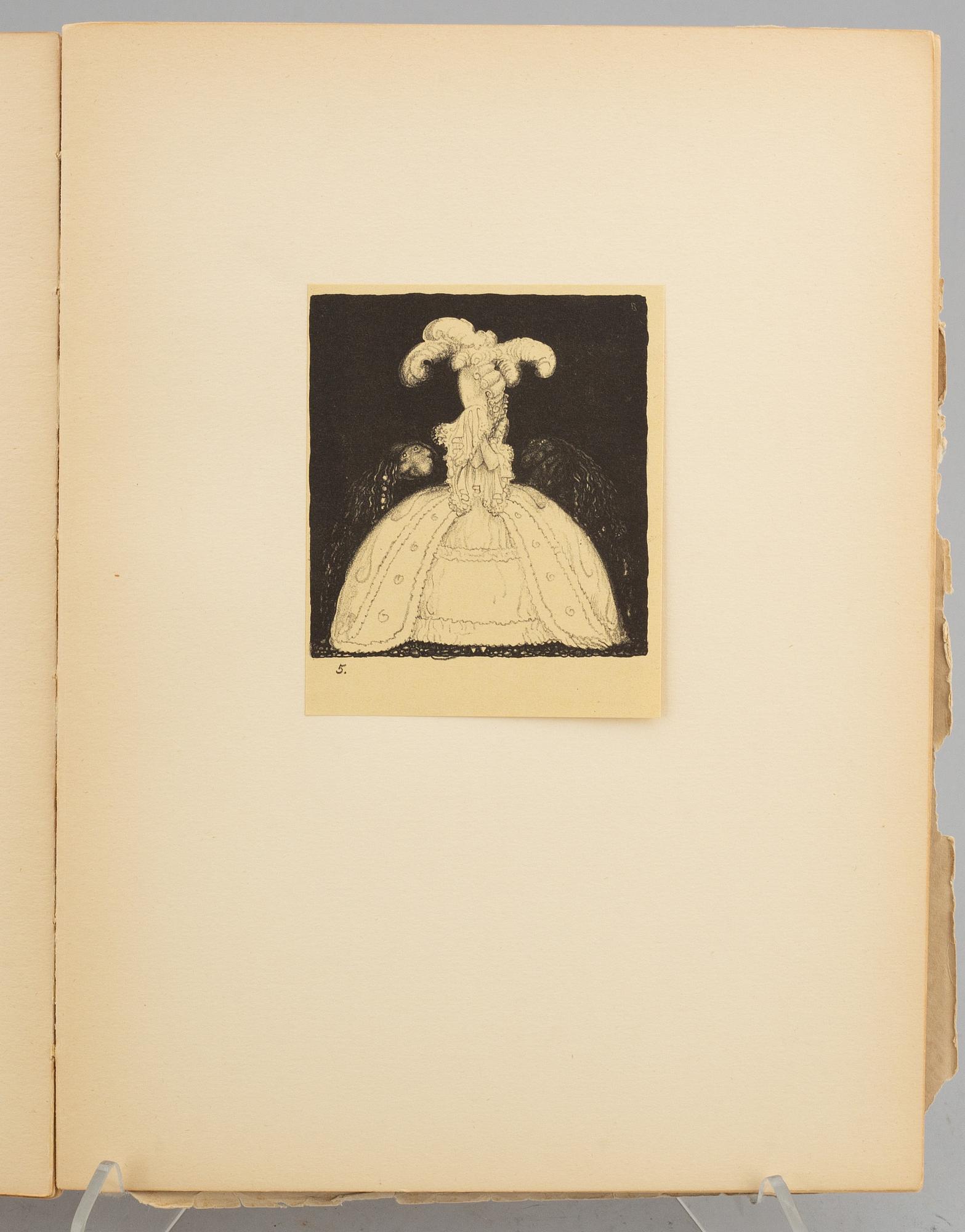 JOHN BAUER, "Troll", svit om tio litografier, , Ernst Bauers Förlag Göteborg, A. Börtzells, 1915.
