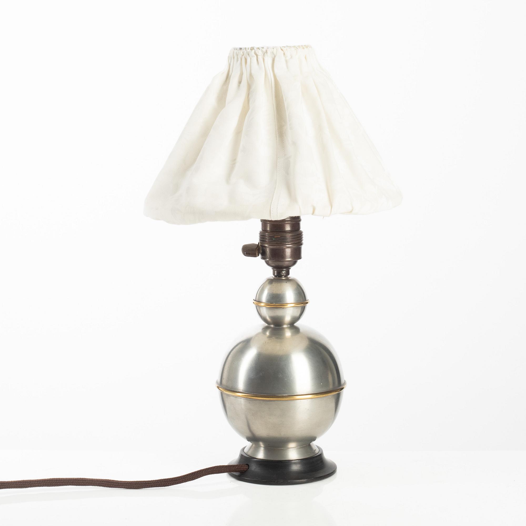C.G. Hallberg, bordslampa, Stockholm 1930-tal.