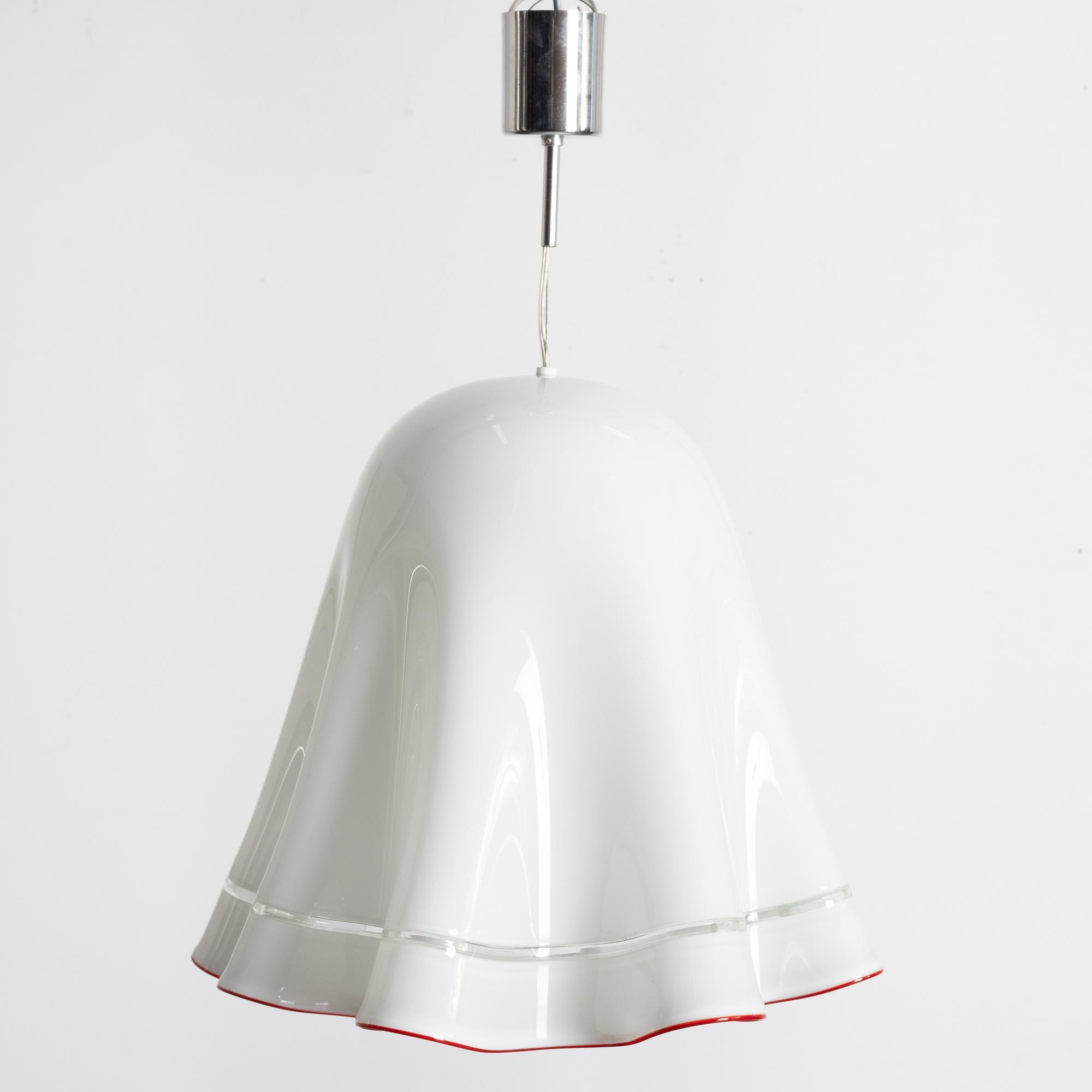 A ceiling lamp, probably Italy, second half of the 20th Century.