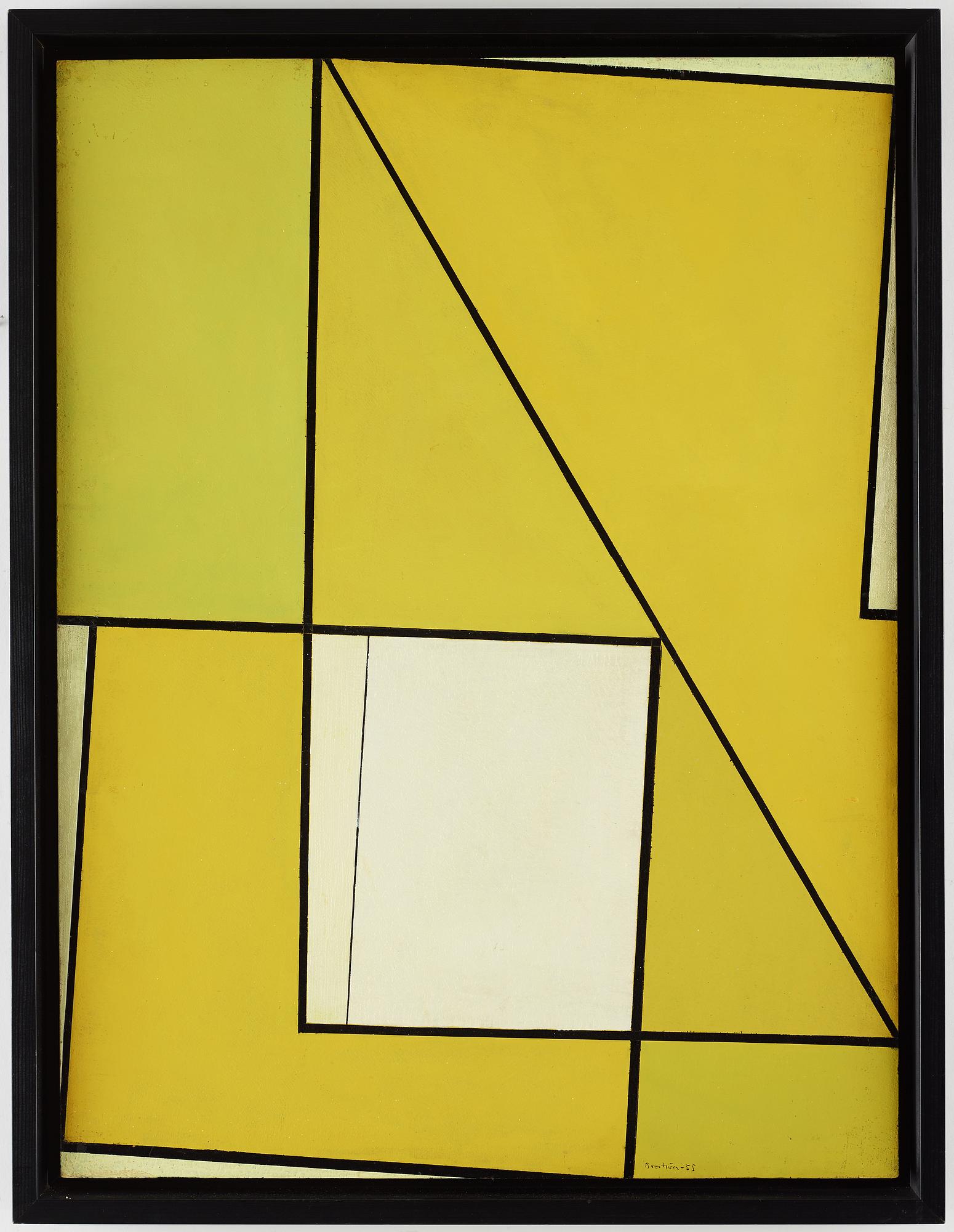 HARRY BOOSTRÖM, oil on panel, signed Booström, dated -55.