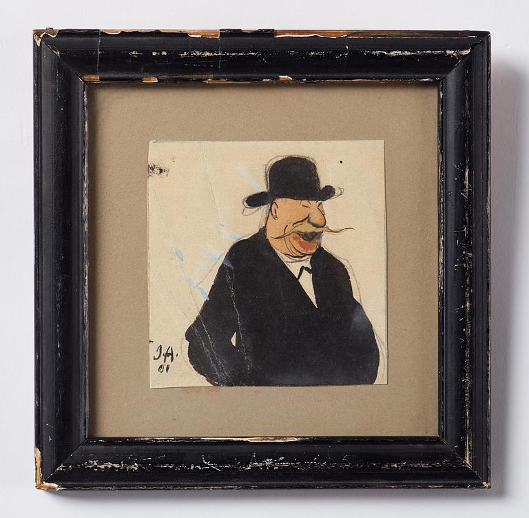 Ivar Arosenius, Herre i hatt.