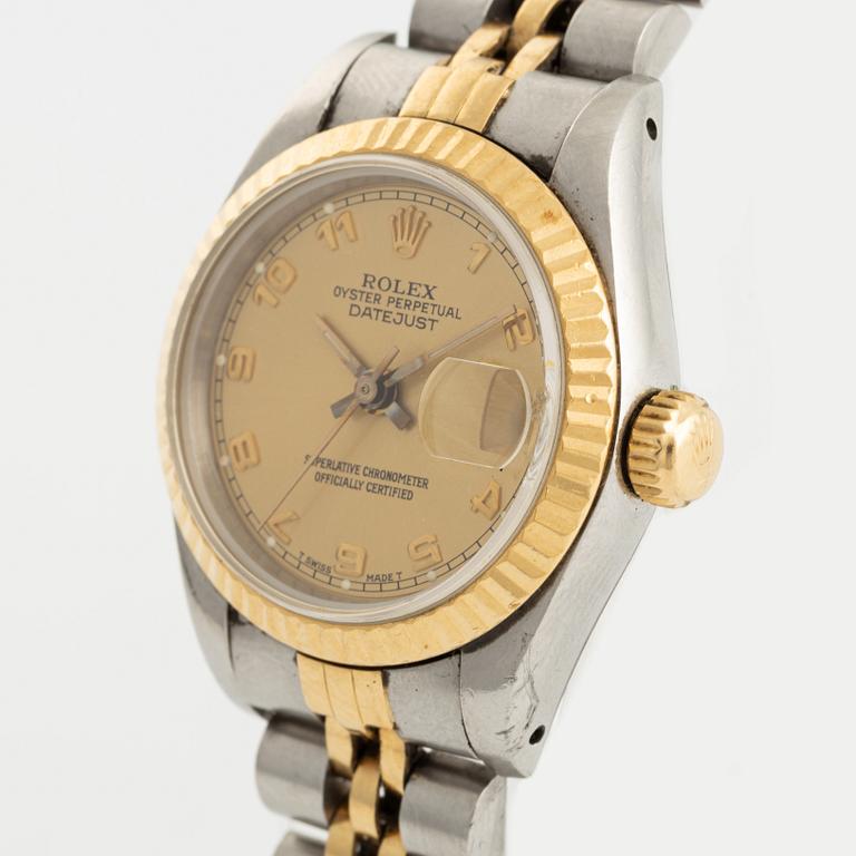 Rolex, Oyster Perpetual, Datejust, "Arabic Dial", armbandsur, 26 mm.