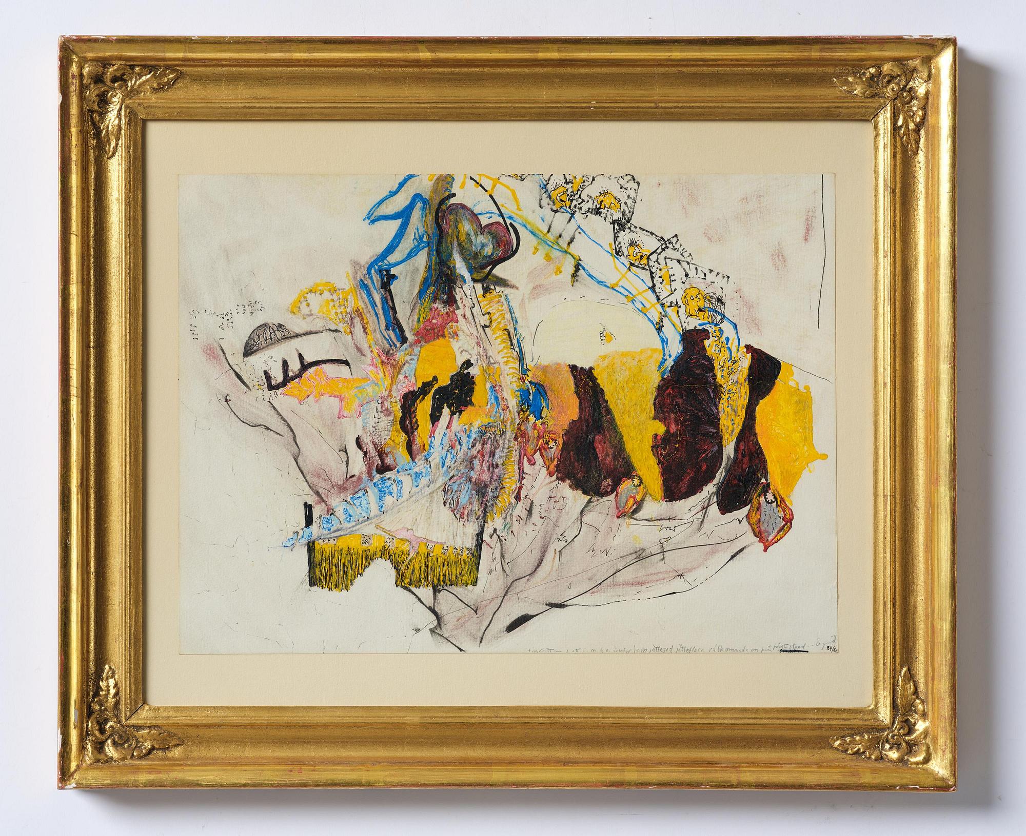 Öyvind Fahlström, Untitled.