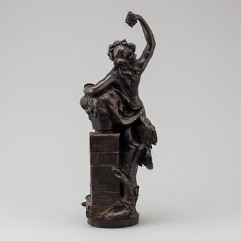 CLAUDE MICHEL CLODION, in the manner of. A bronze sculpture, circa 1900.