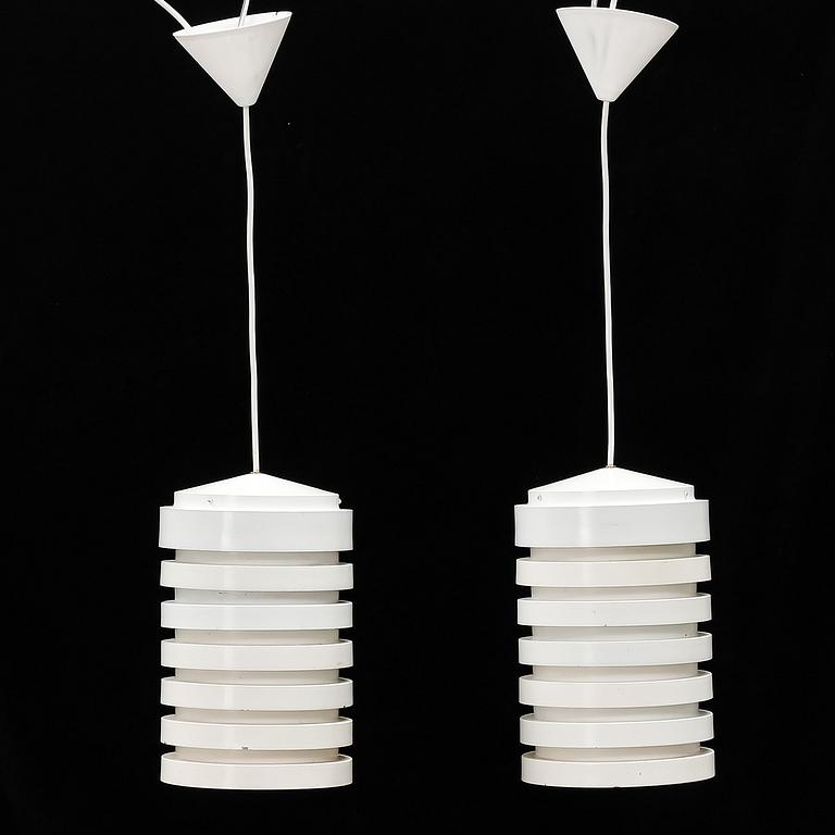 Hans-Agne Jakobsson, a pair of model T-487 ceiling lights, Markaryd.