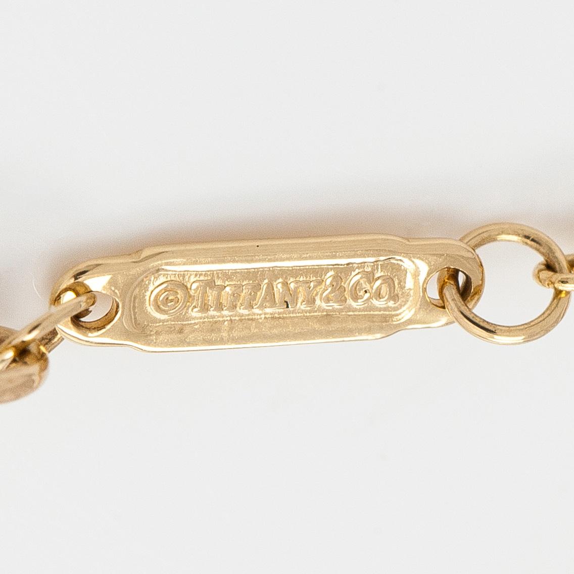 Tiffany & Co, rannekoru  "Interlocking Circles" 18K kultaa.