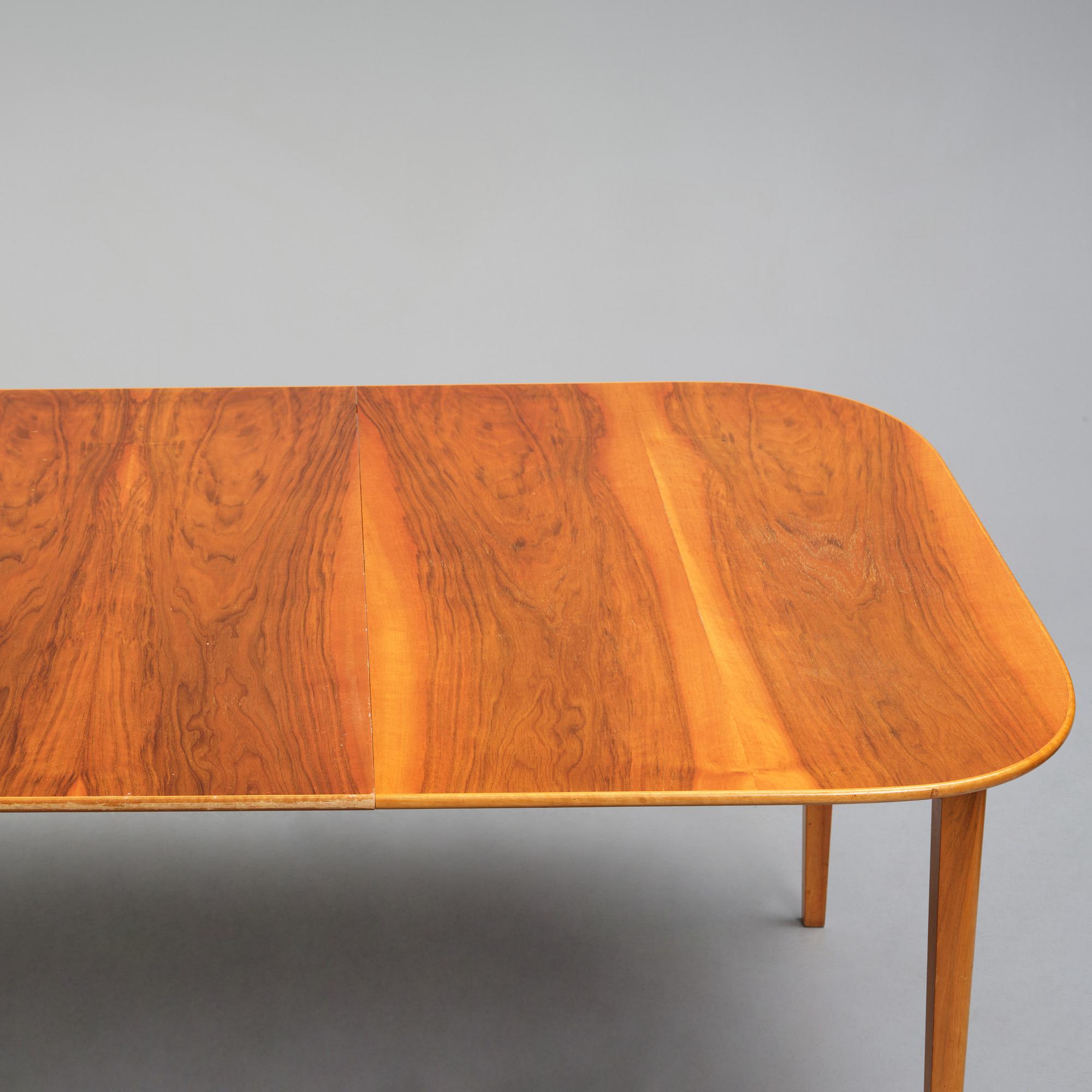 Josef Frank, a dining table, model B 947, Svenskt Tenn, pre 1985.