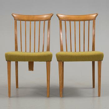 STOLAR, ett par, Svenska Möbelfabrikerna, Bodafors, 1900-tal.