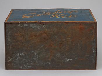 PARTI BURKAR, 6 st, plåt, 1900-tal.