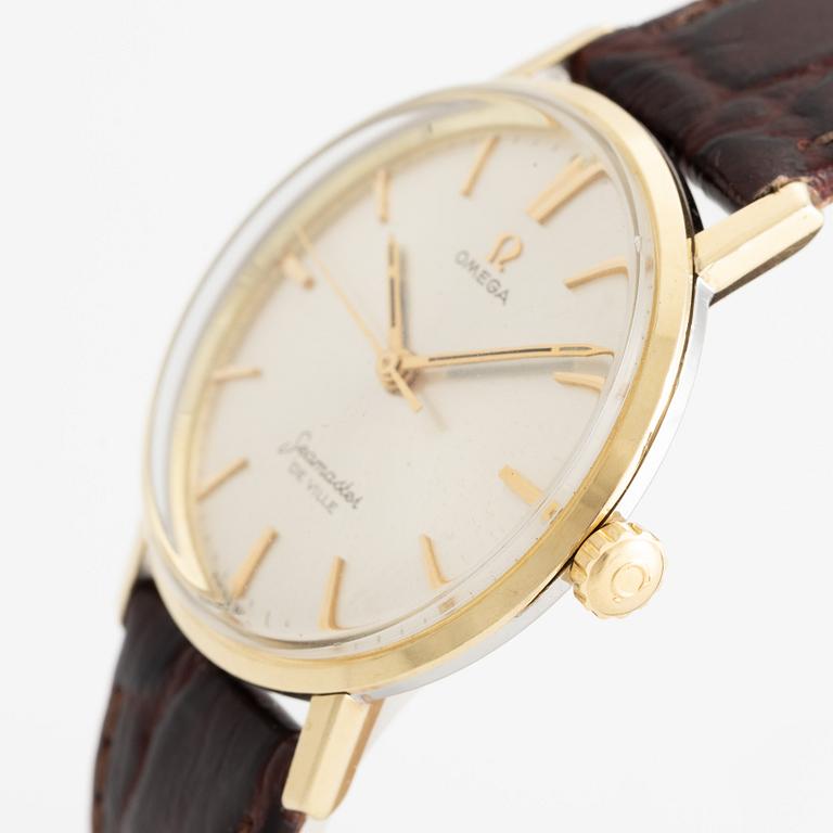 Omega, Seamaster, De Ville, armbandsur, 34,5 mm.