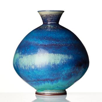 Berndt Friberg, a stoneware vase, Gustavsberg studio, Sweden 1974.