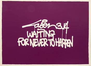 Laser 3.14, "Waiting for never to happen".