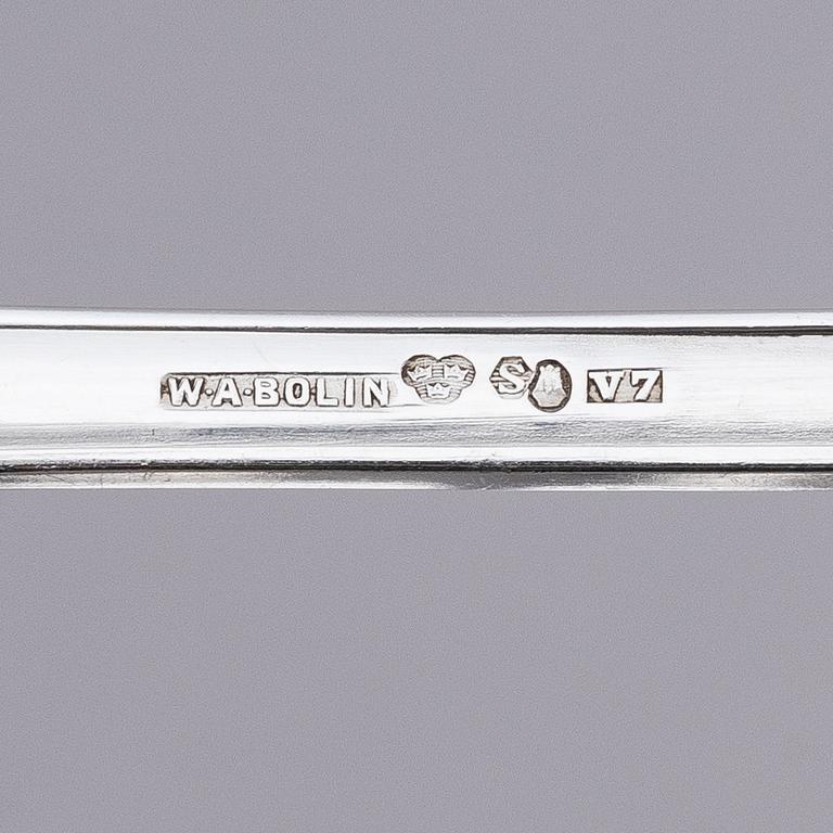 A silverware set, model 'F', 158 pieces, W.A. Bolin, Stockholm 1924-1969.