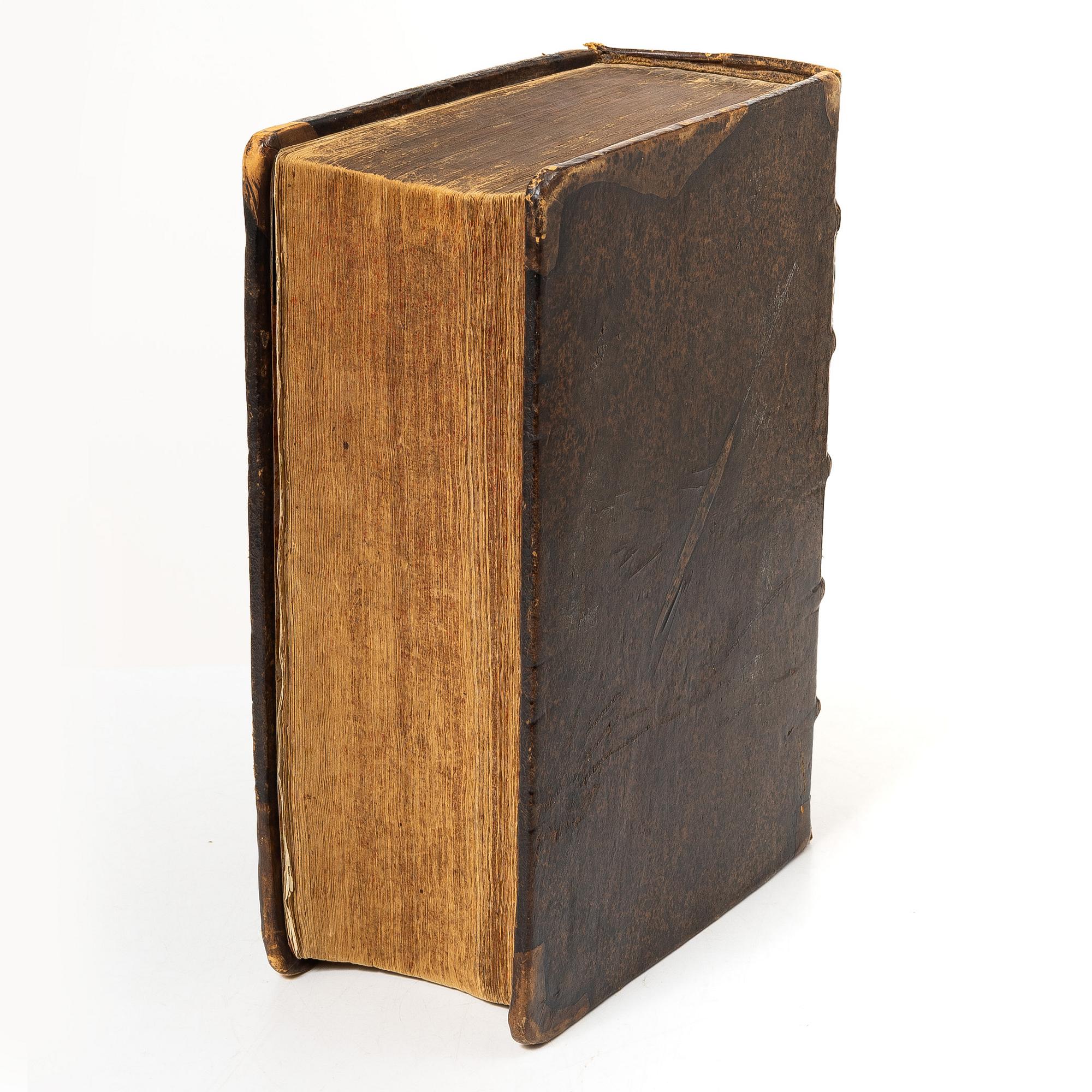 A Swedish law book from 1666 with the rare Björkö map.