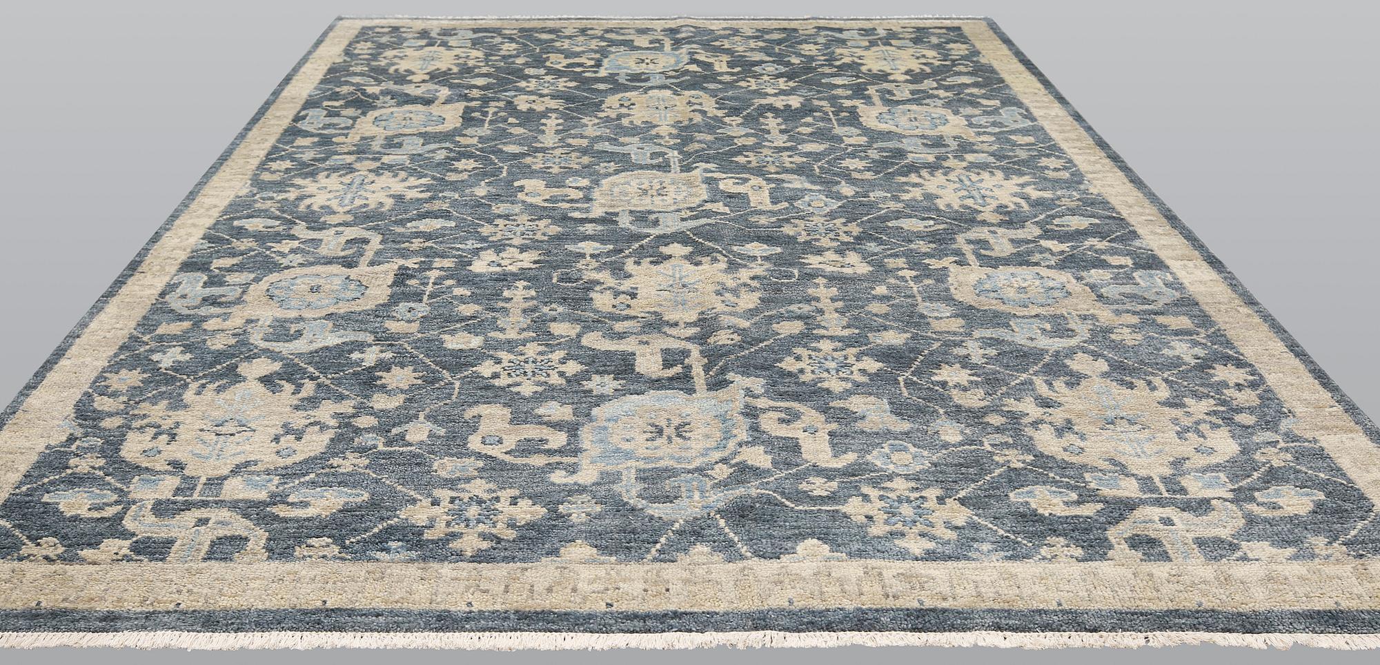 A oriental carpet, ca 373 x 269 cm.