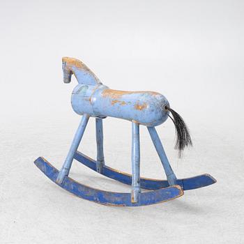 Hobby horse, circa 1800.