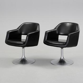 FÅTÖLJER, ett par, "Largo", R. Tillberg & B. Johanson, Johanson Design, 2000-tal.