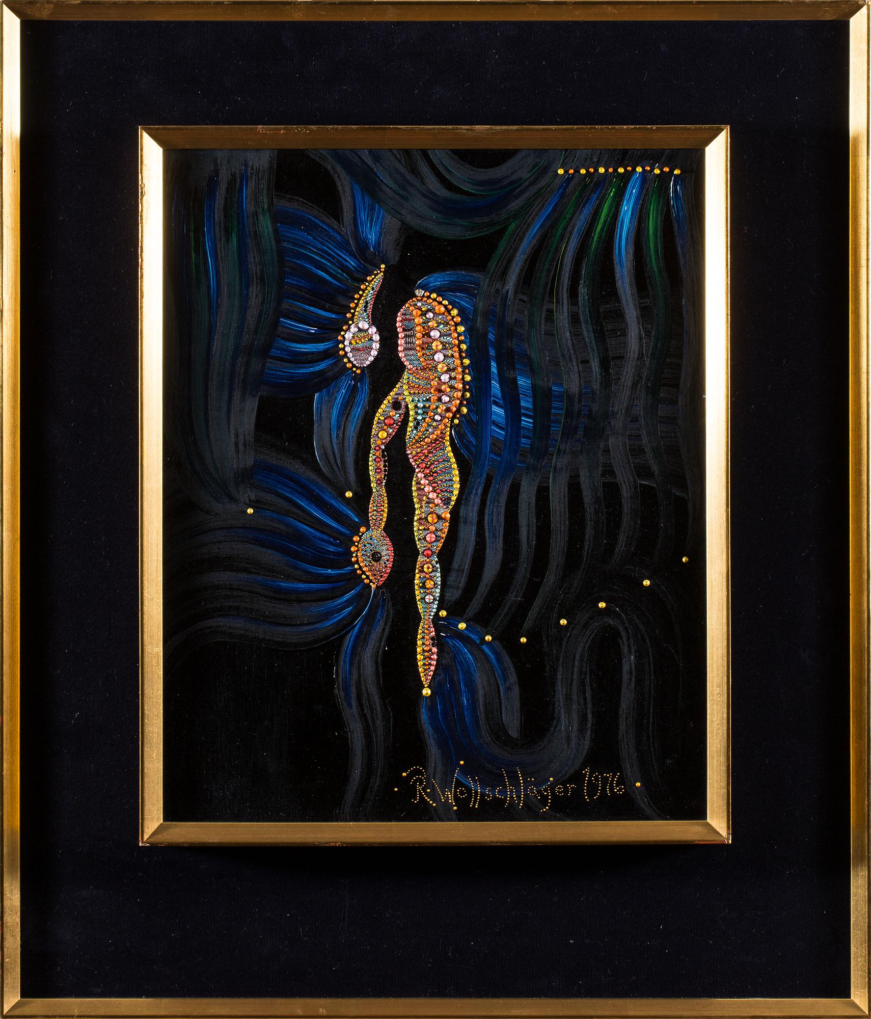 RAGNAR WOLLSCHLÄGER, olja på duk, signerad och daterad 1976.