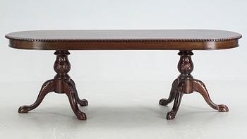 MATGRUPP, 9 delar, Chippendalestil, 1900-talets slut.