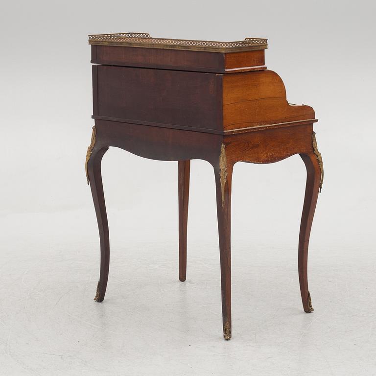 A secretaire, Louis XV style, 20th century.