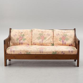 Carl Westman, soffa, betsad furu, Sverige ca 1910.