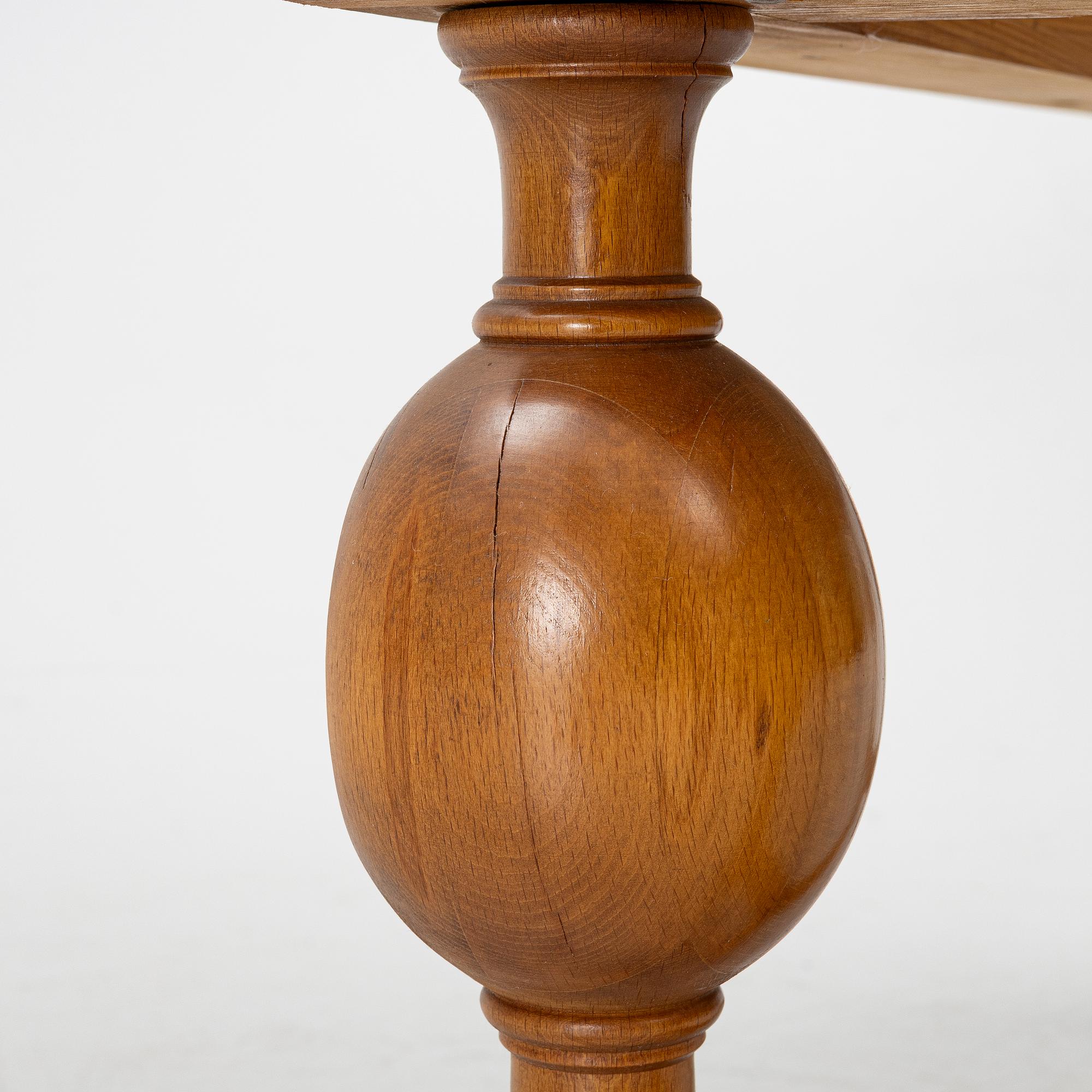 Eugen Höglund, a walnut cabinet, executed in his workshop in Vetlanda, Sweden 1950s.