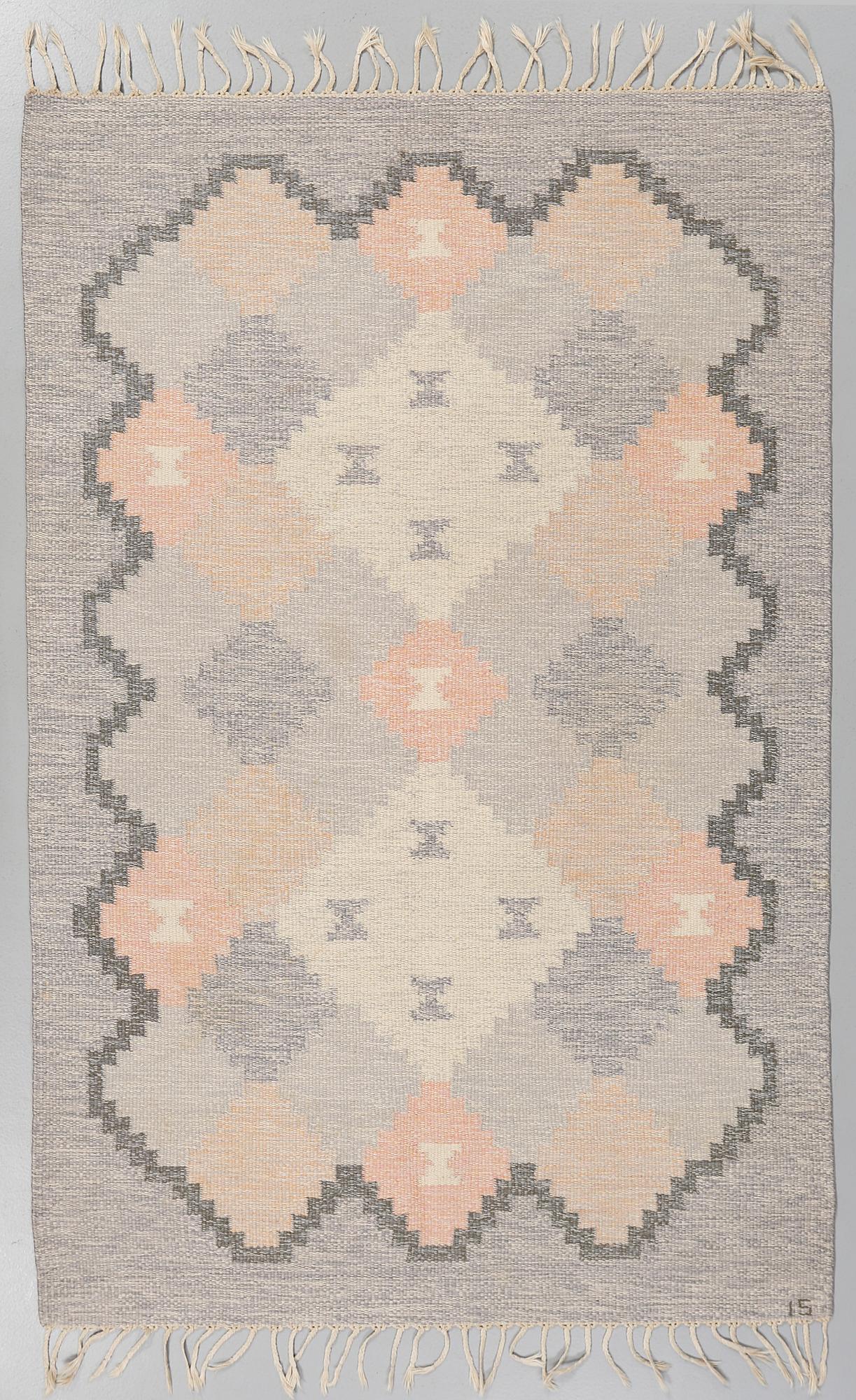 MATTA, rölakan, Ingegerd Silow, monogramsignerad, ca 208 x 137 cm.