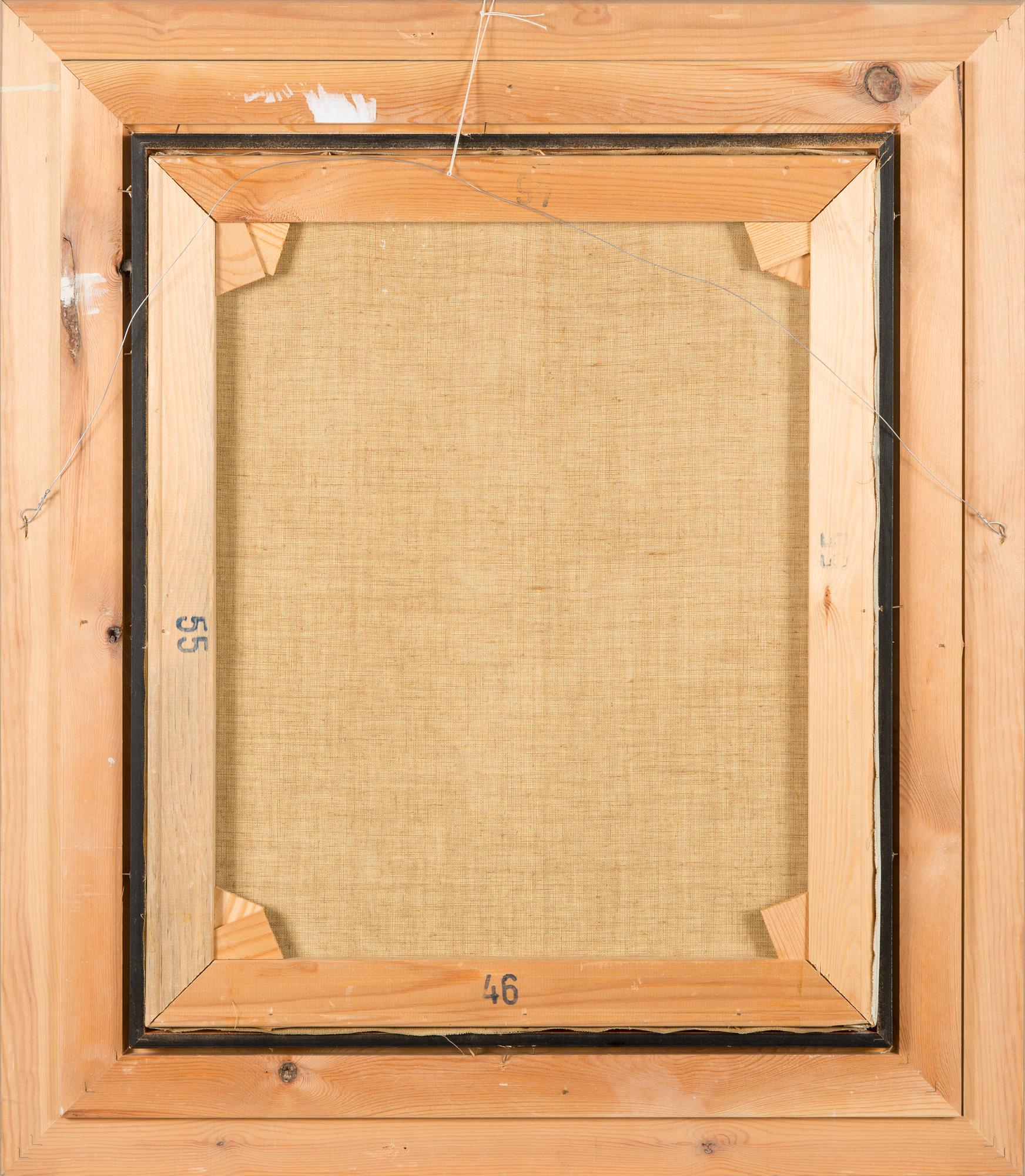 Greta Schalin, olja på duk, signerad och daterad -56.