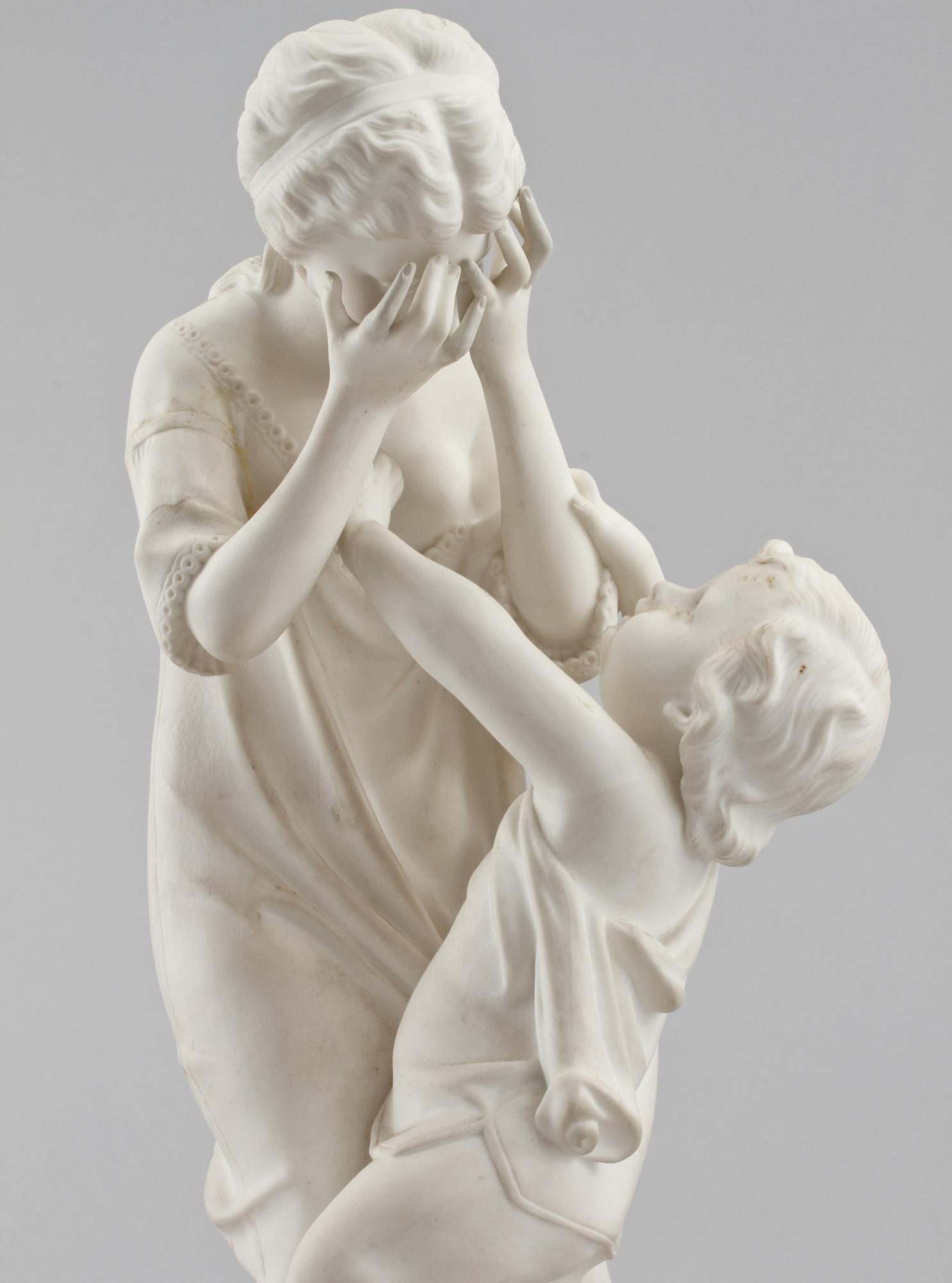 FIGURIN, parian, runt sekelskiftet 1900.