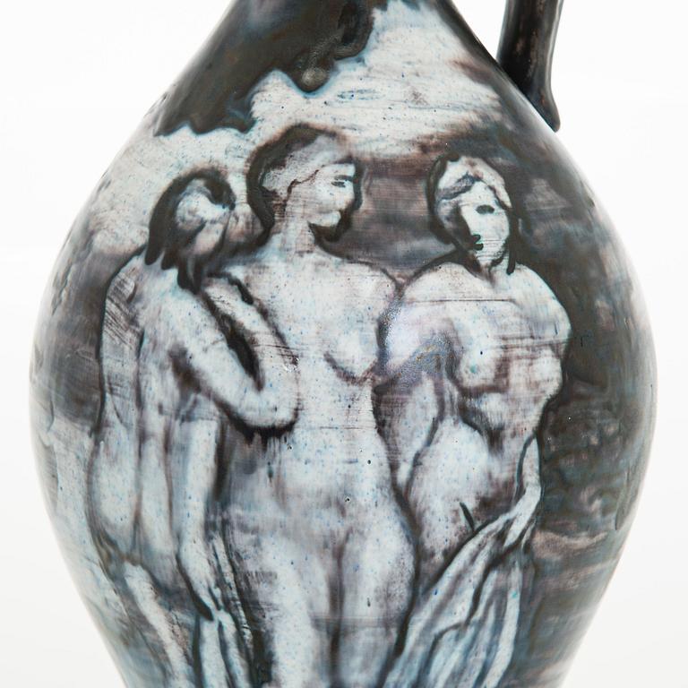 Emil Rekola, a 1920s ceramic vase, Kupittaan Savi.