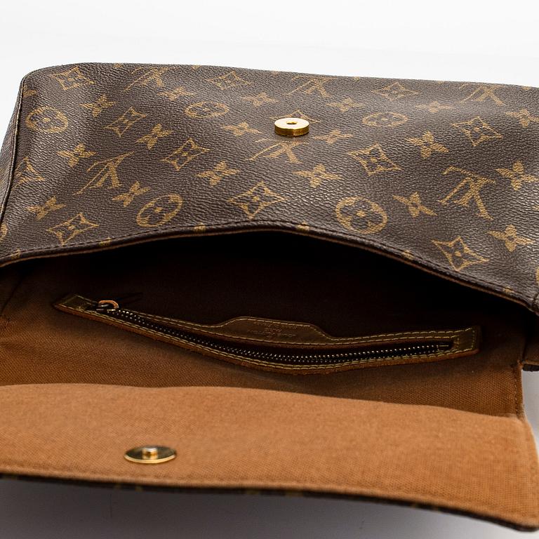 Louis Vuitton, a monogram canvas 'Mini Looping' bag.