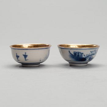 FÖREMÅL, 4 ST, porslin, Kina ca 1900.