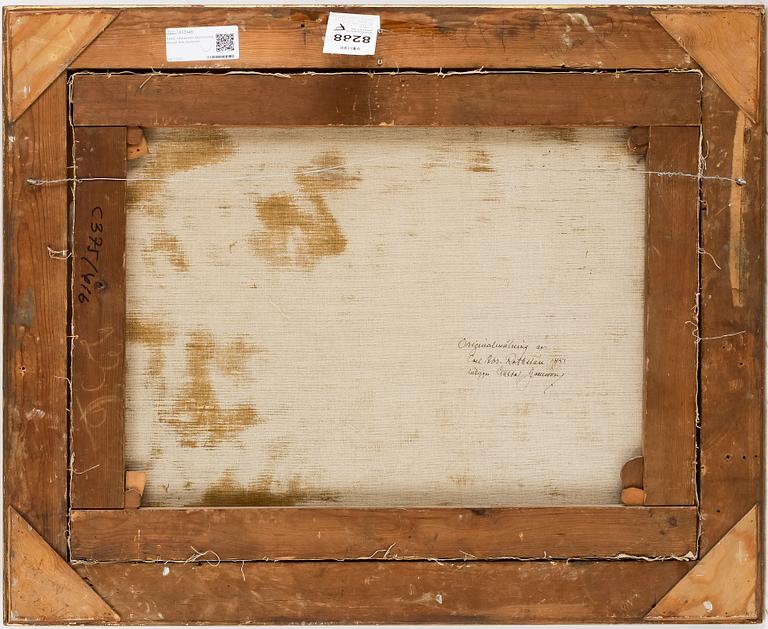 CARL ABRAHAM ROTHSTÉN, olja på duk, signerad o daterad 1851.