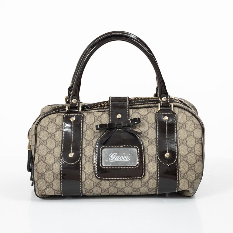 Gucci, väska, "GG Supreme Boston Bag".