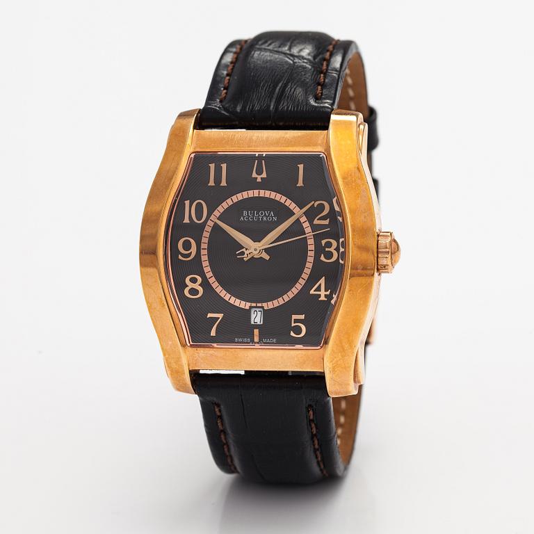Bulova, Accutron, wristwatch, 39 mm.