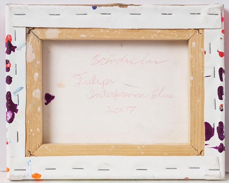 Brendan Cass, "Tulips Interference Blue".
