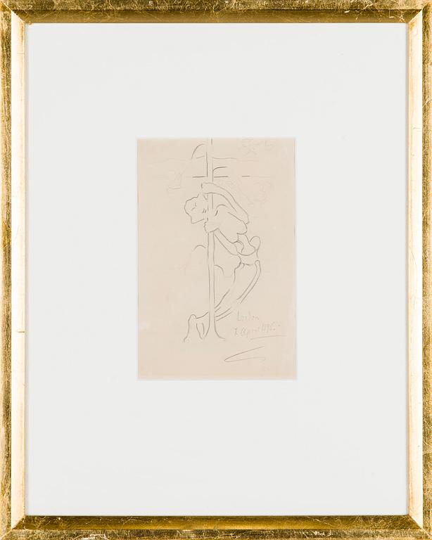 Hugo Simberg, Sketch for "Autumn".