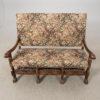 Soffa Barock-stil 1900-talets första hälft.