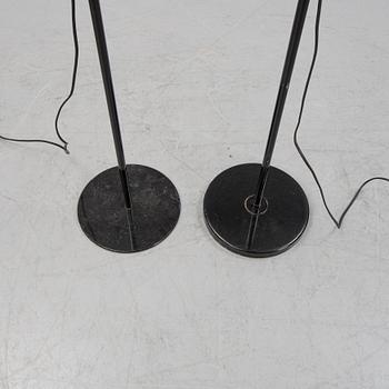 Stig Ahlström och Clas Kock, a pair of floor lamps, 'Skarabé', Ateljé lyktan, Åhus.