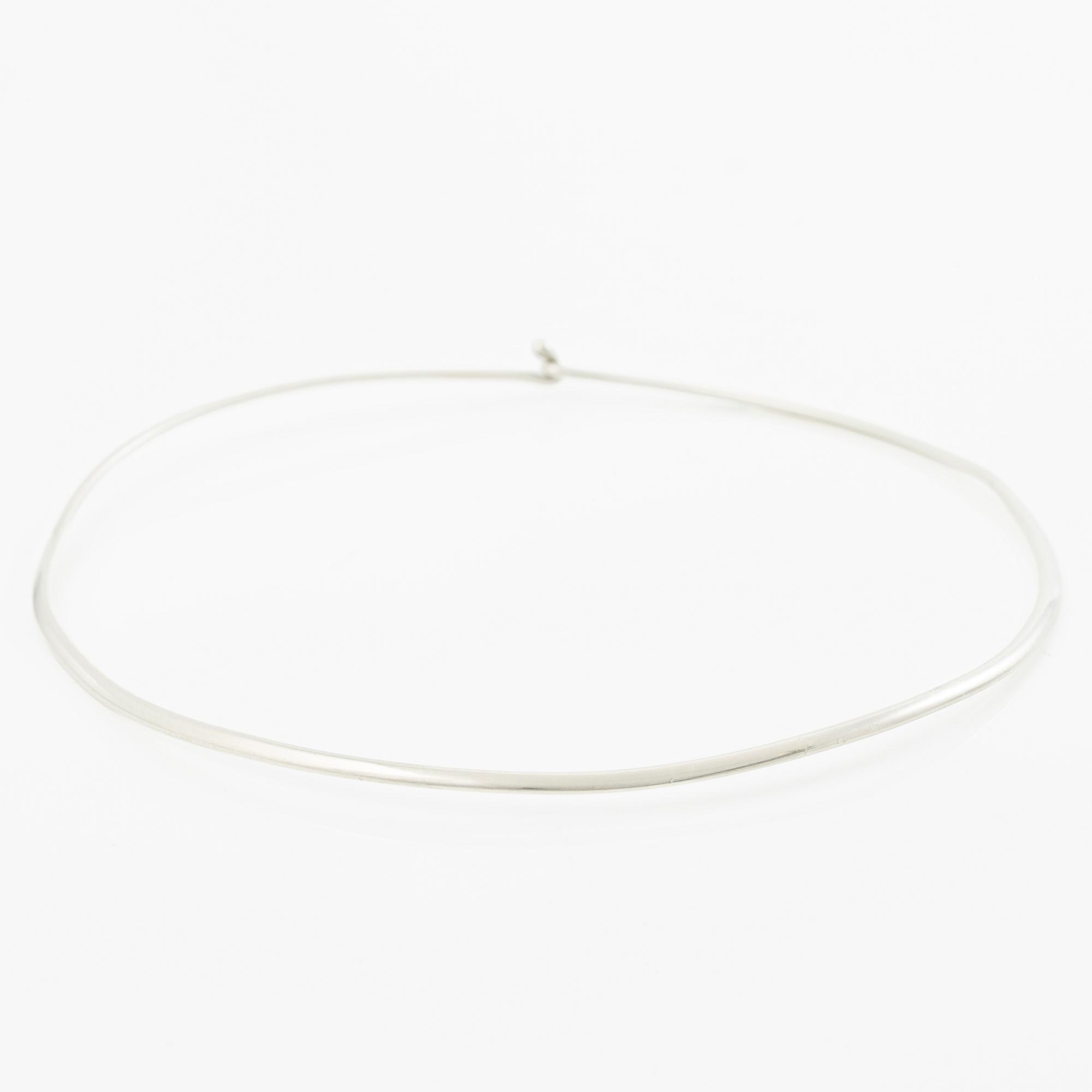 Vivianna Torun Bülow-Hübe, halsring, sterlingsilver.