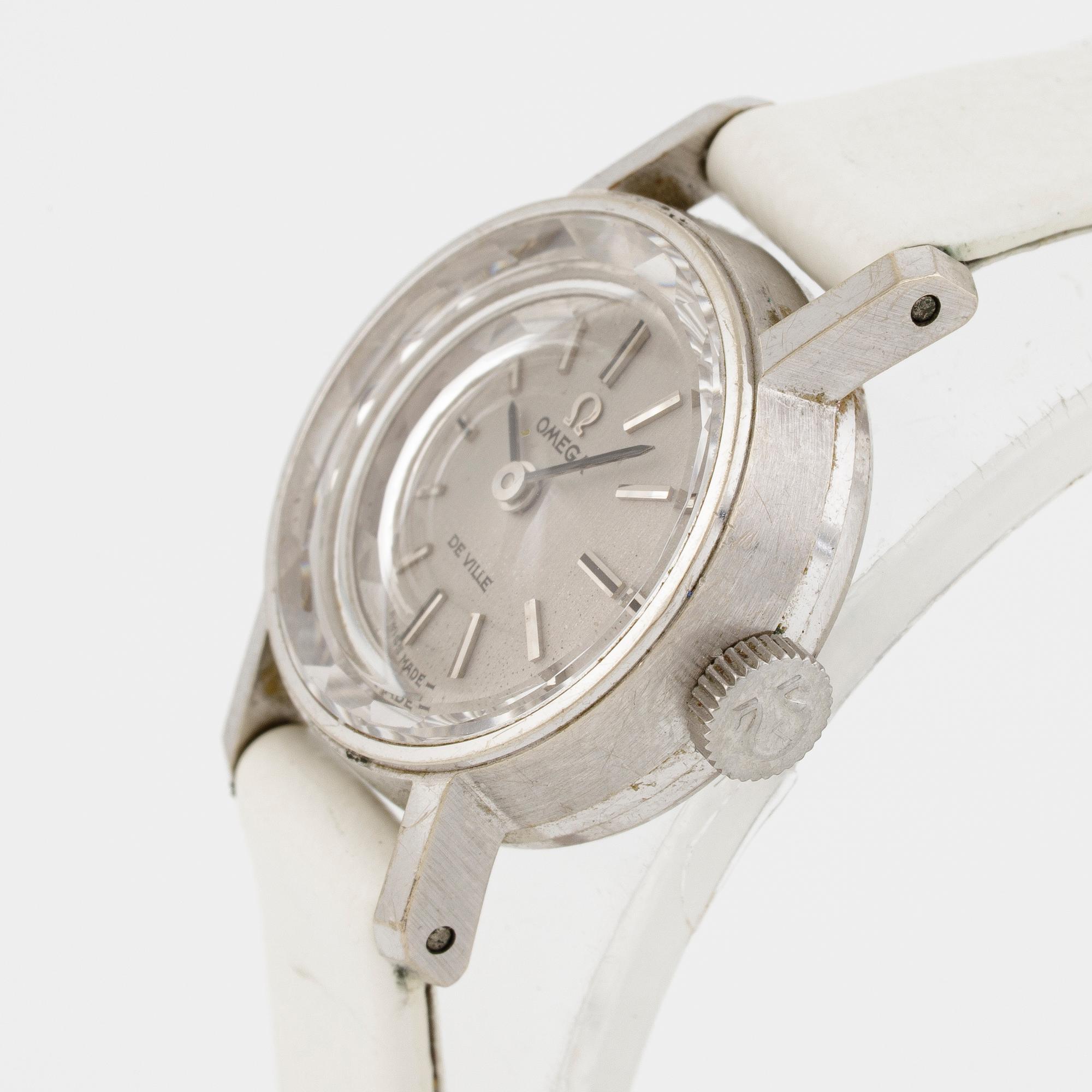 Omega, De Ville, wristwatch, 17 mm.