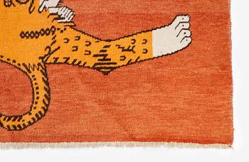 Matta, Antik Khotan, nordvästra Kina, ca 301 x 166 cm.
