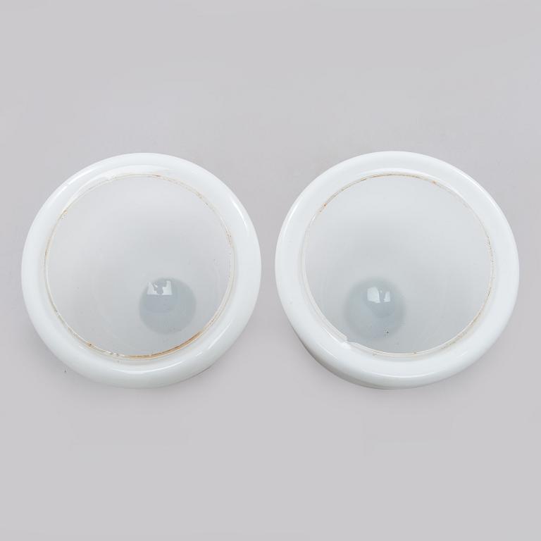 Paavo Tynell, a pair of mid-20th-century '80112-30' ceiling lights for Idman.