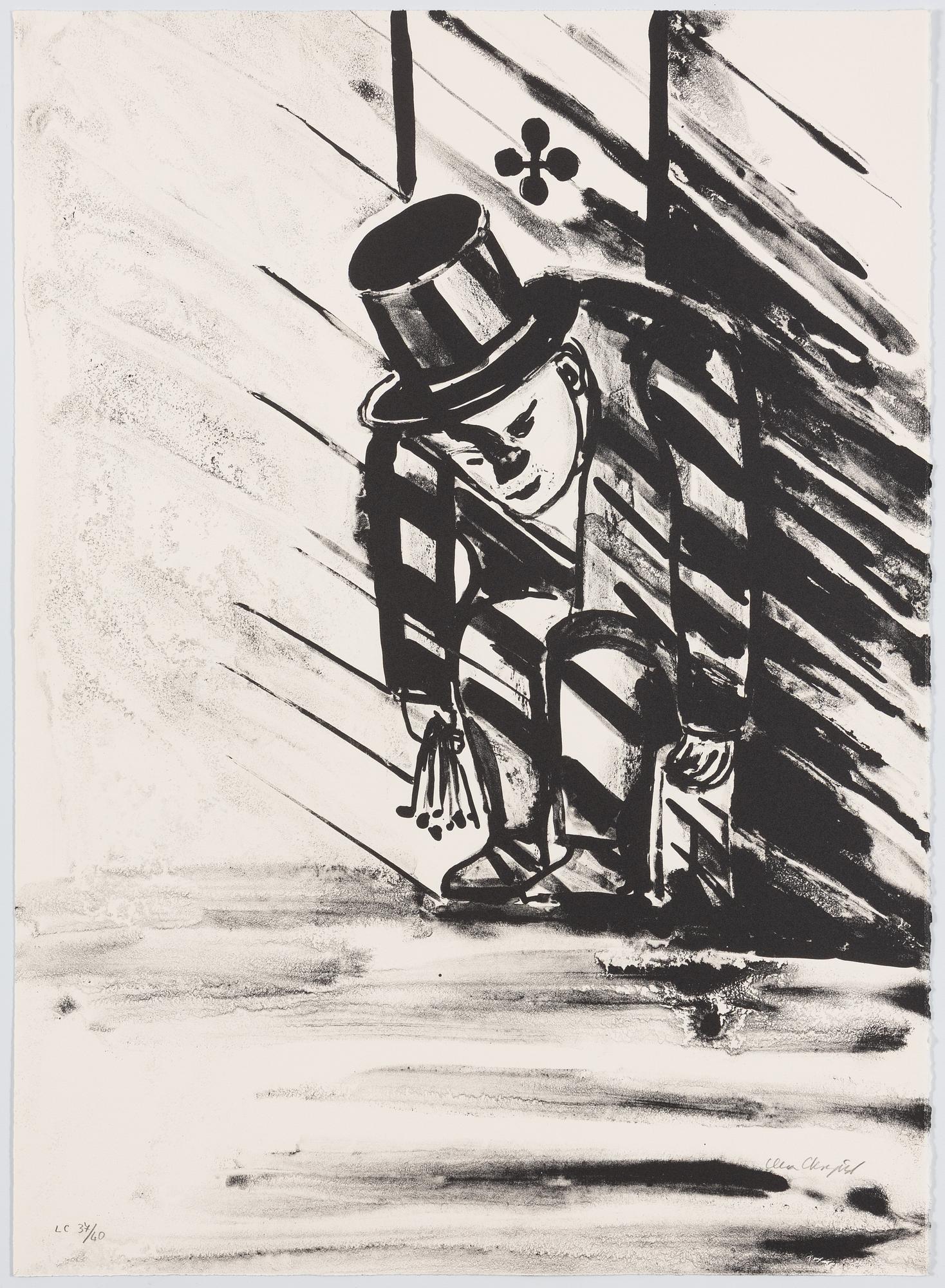 Lena Cronqvist, Utan titel, ur mappen: "August Strindberg, Ett Drömspel".