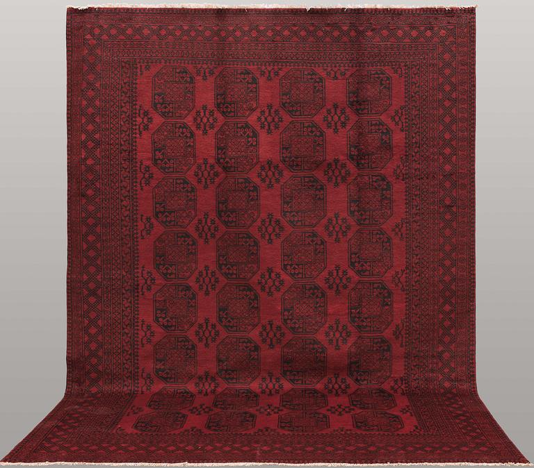 A carpet, Afghan, ca 345 x 256 cm.