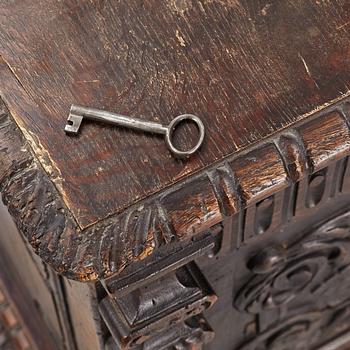 A Baroque style cabinet, 19th Century.