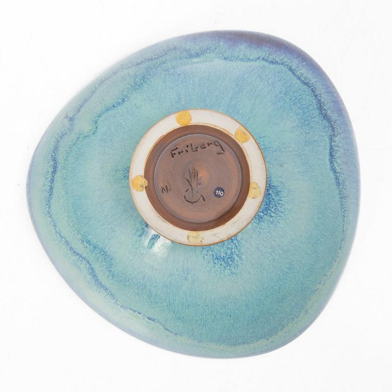 Berndt Friberg, a stoneware bowl, Gustavsberg Studio, 1972.