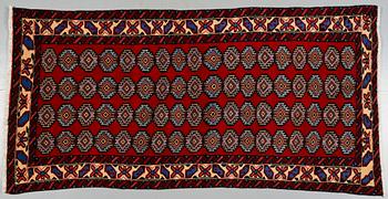 MATTA, troligen Belutch, 192 x 96 cm, modern tillverkning.
